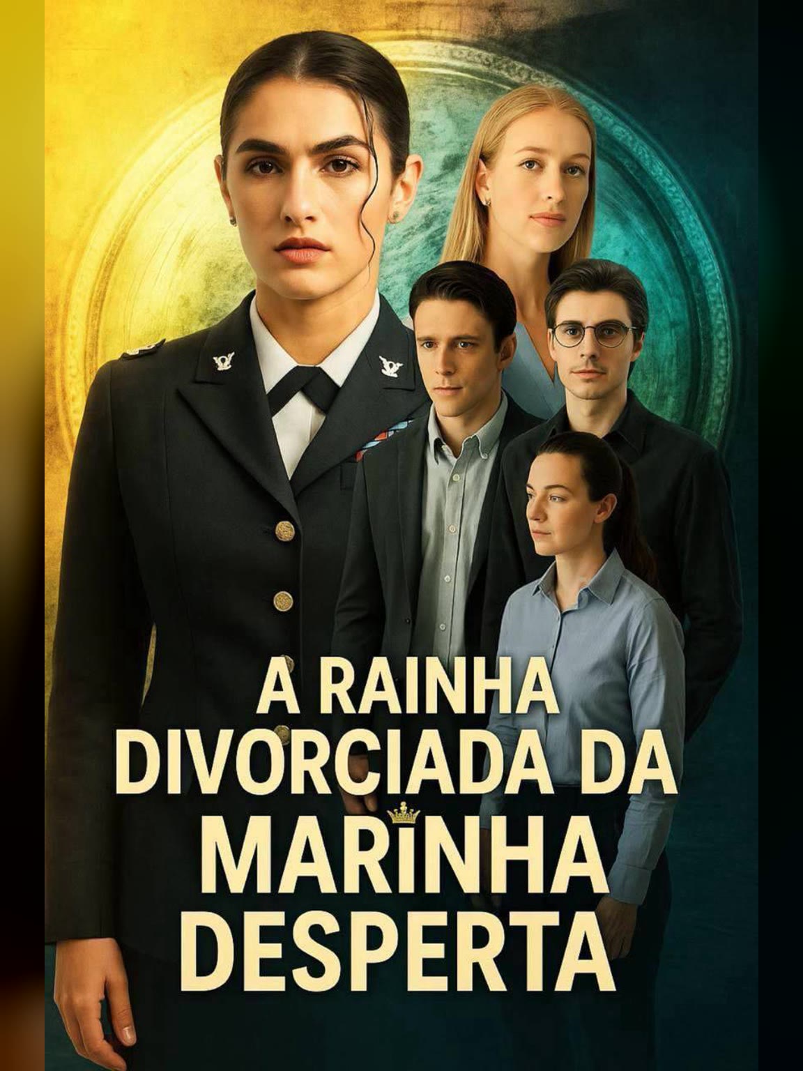 Capa de A Rainha Divorciada da Marinha Desperta