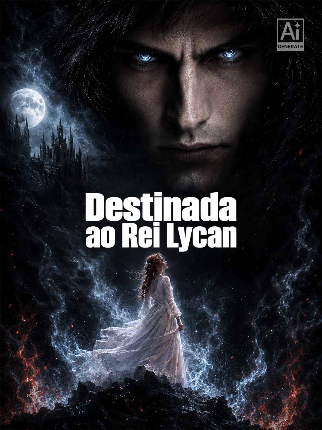 Capa de Destinada ao Rei Lycan