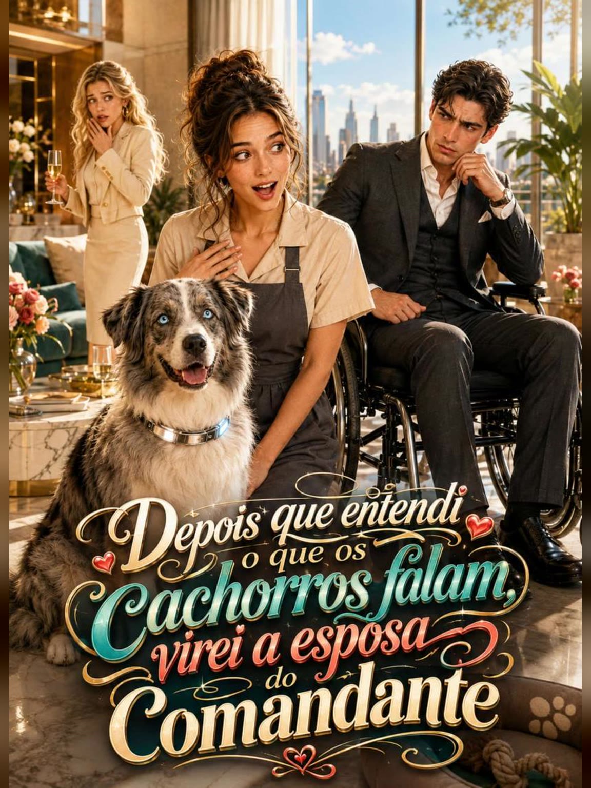 Capa de Depois que Entendi que os Cachorros Falam Virei a Esposa do Comandante