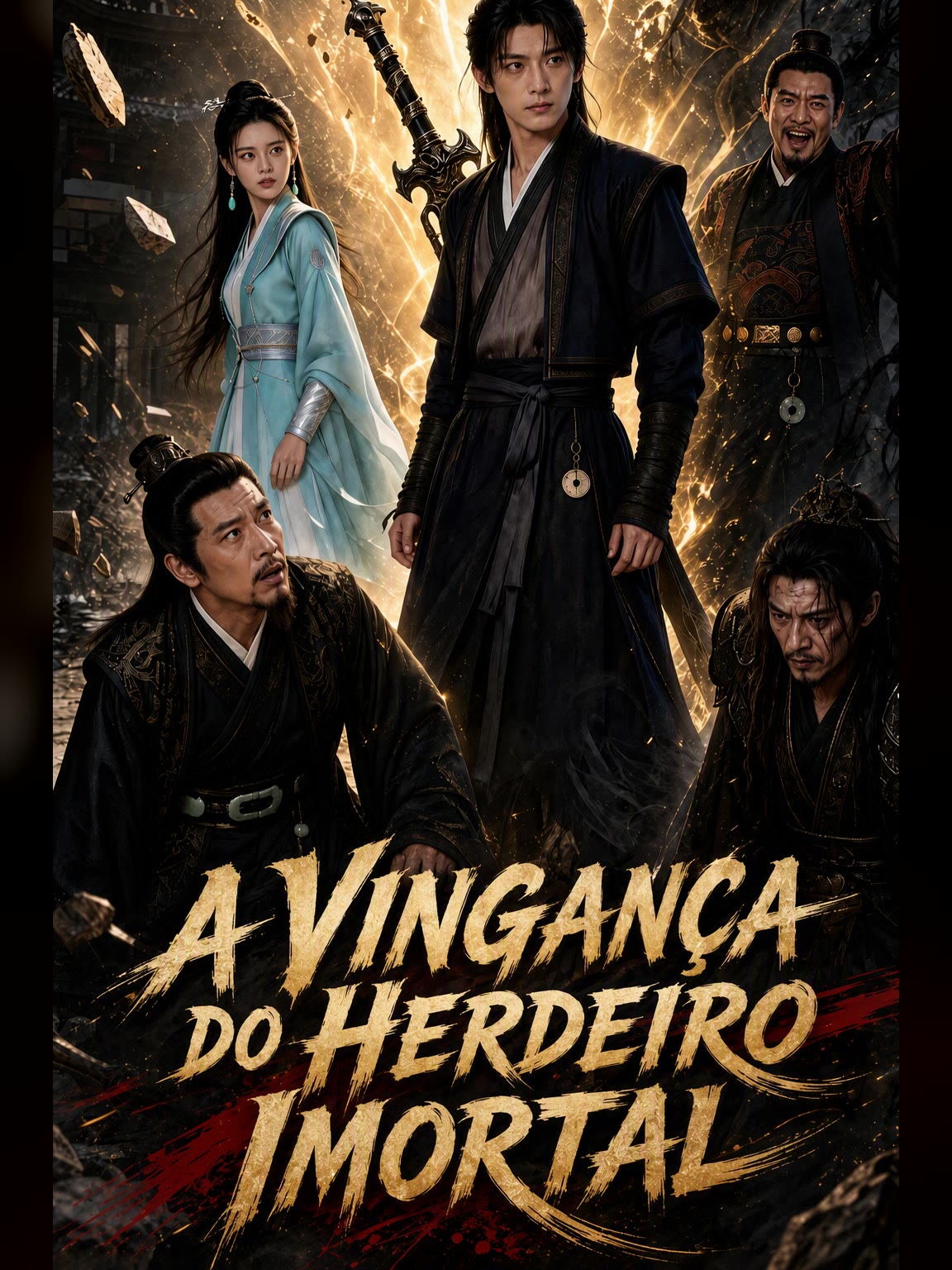 Capa de A vingança do herdeiro imortal