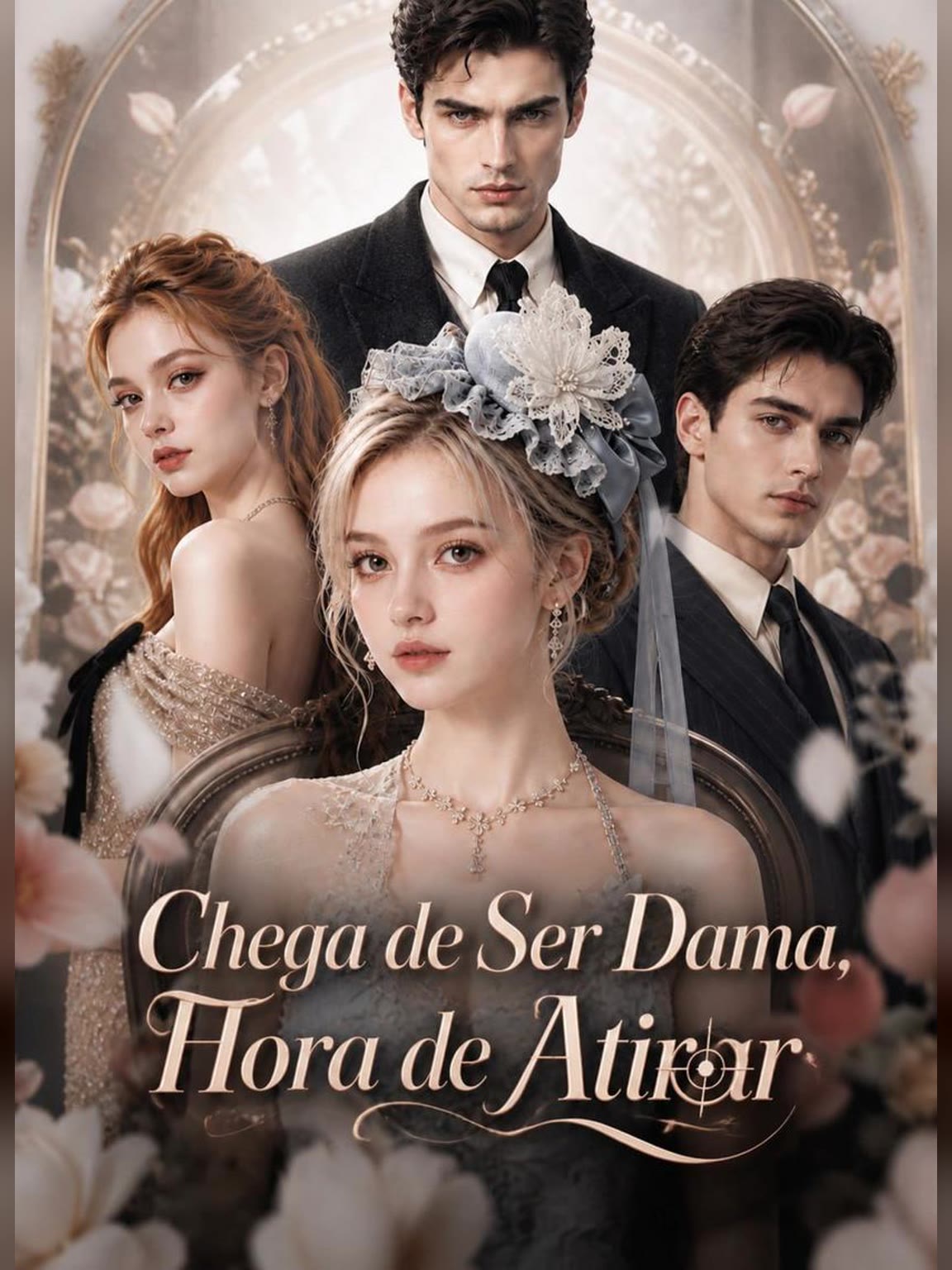 Capa de Chega de Ser Dama, Hora de Atirar