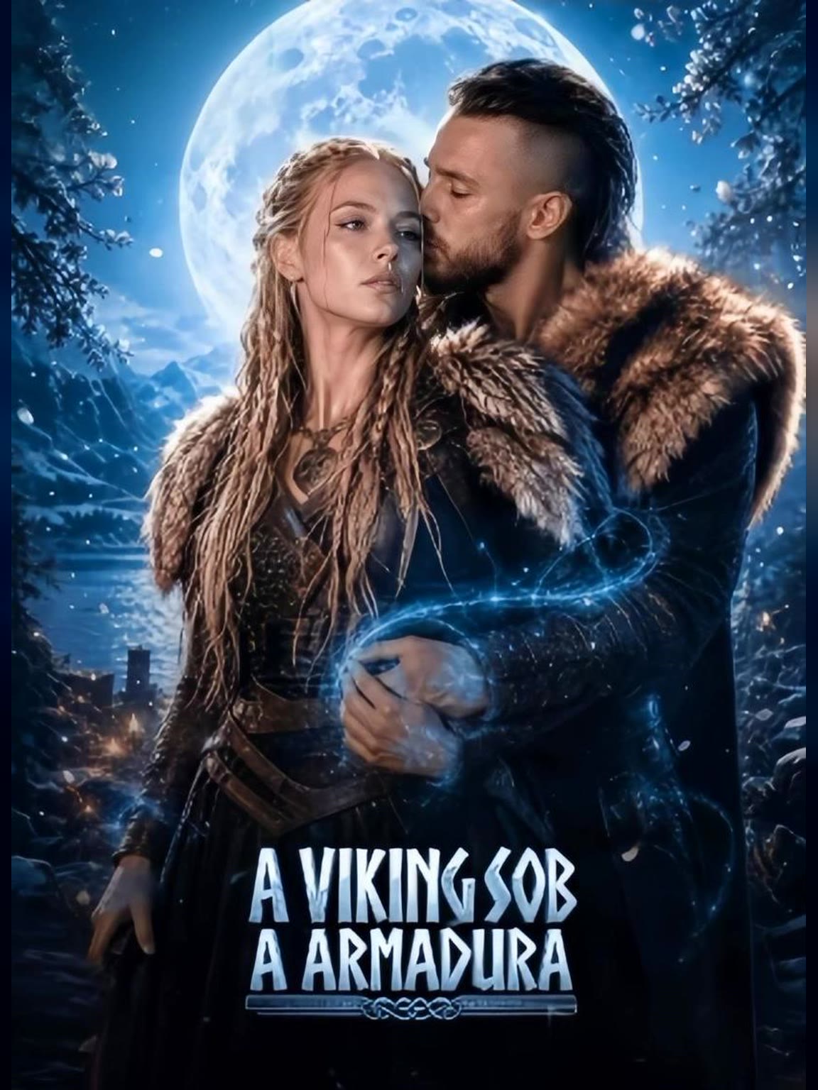 Capa de A Viking Sob a Armadura