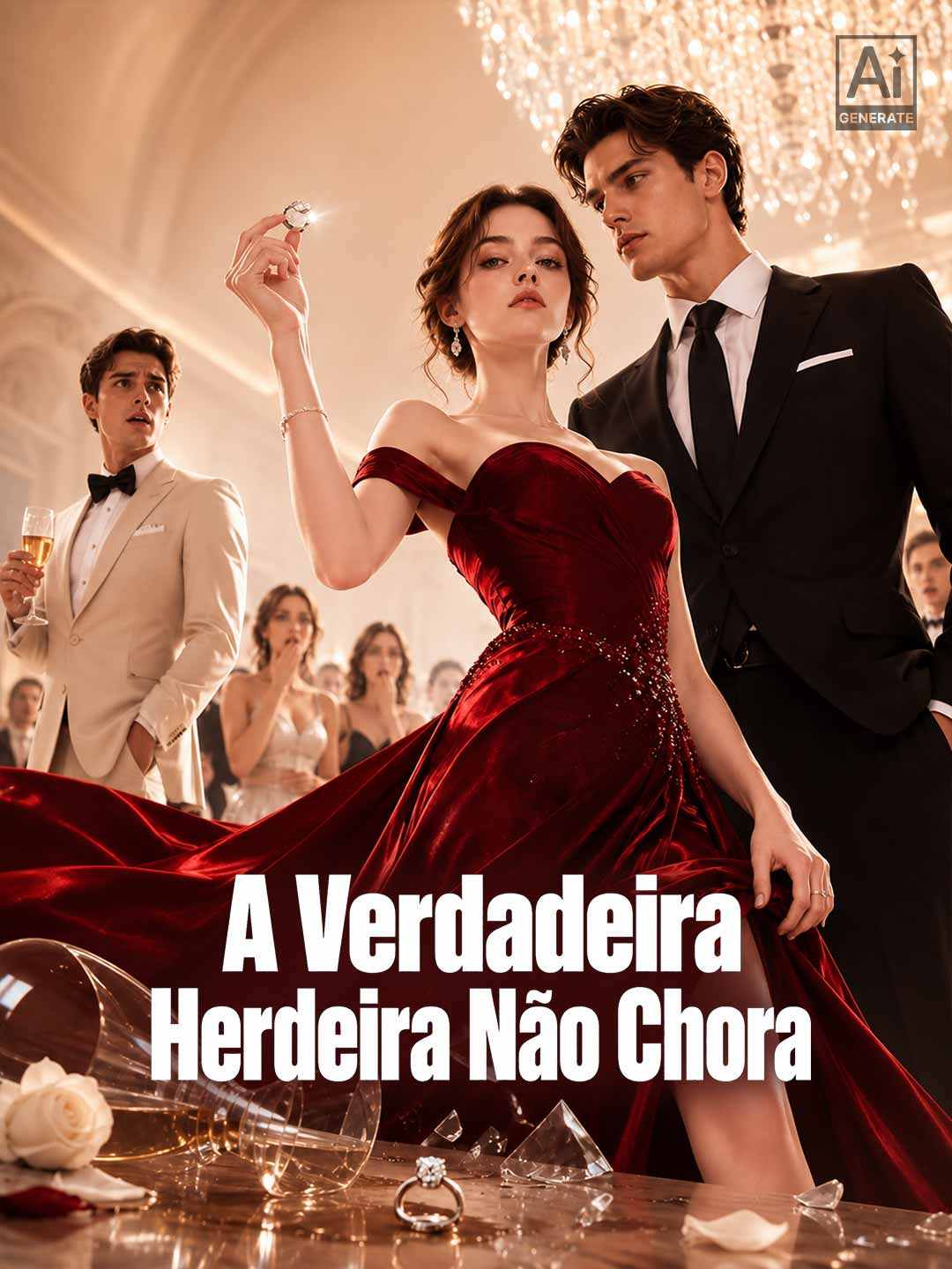Capa de A Verdadeira Herdeira Não Chora