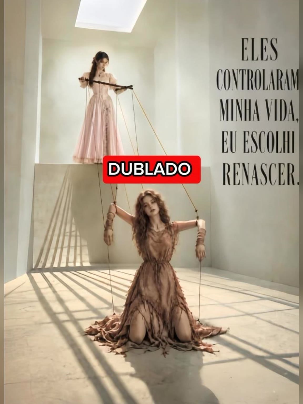 Capa de Eles Controlaram Minha Vida, Eu Escolhi Renascer