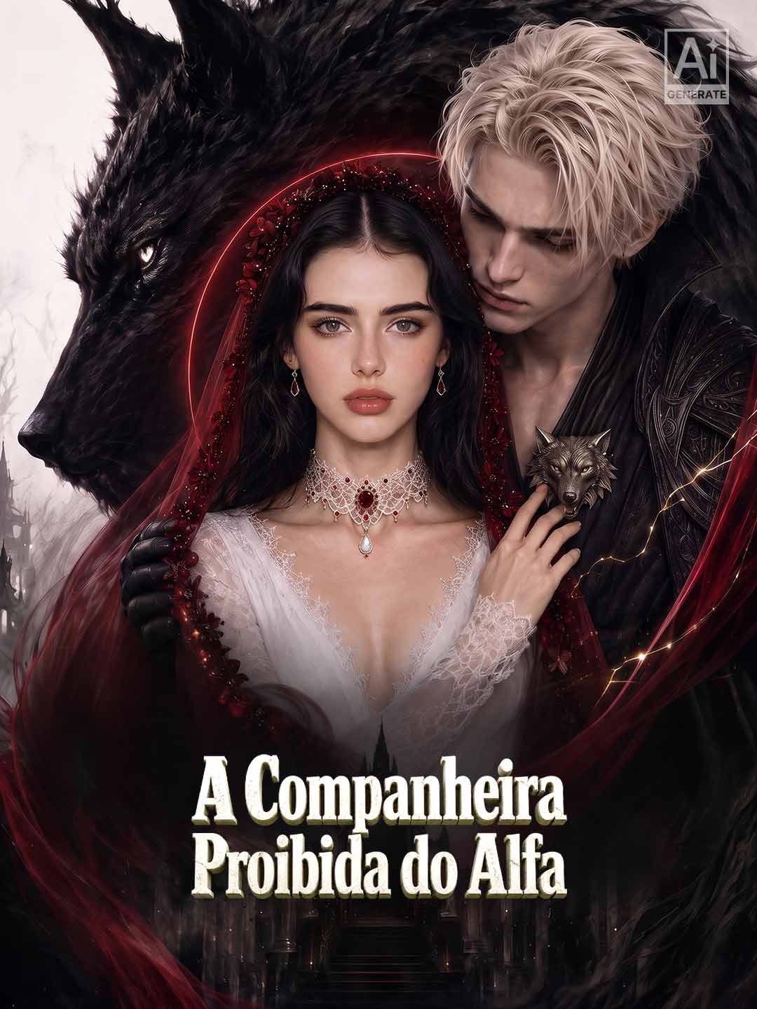 Capa de A Companheira Proibida do Alfa