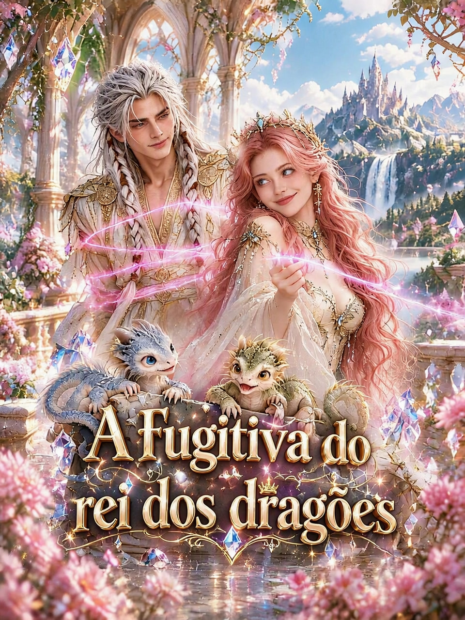 Capa de A fugitiva do rei dos dragões
