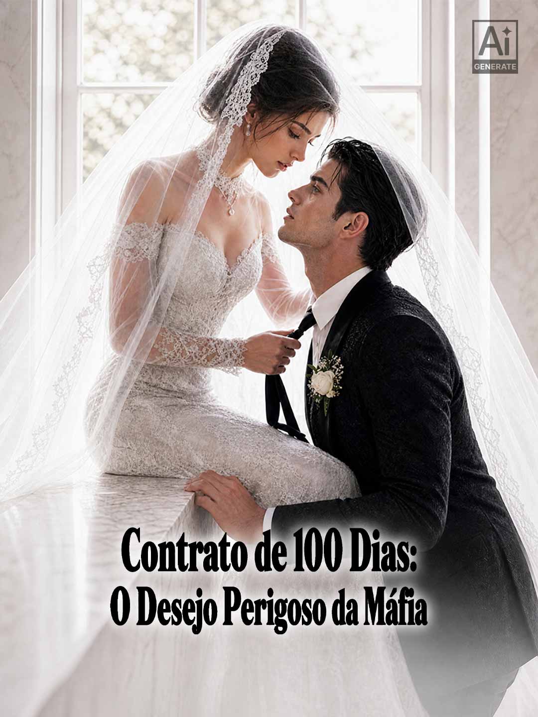 Capa de Contrato de 100 Dias - O Desejo Perigoso da Máfia