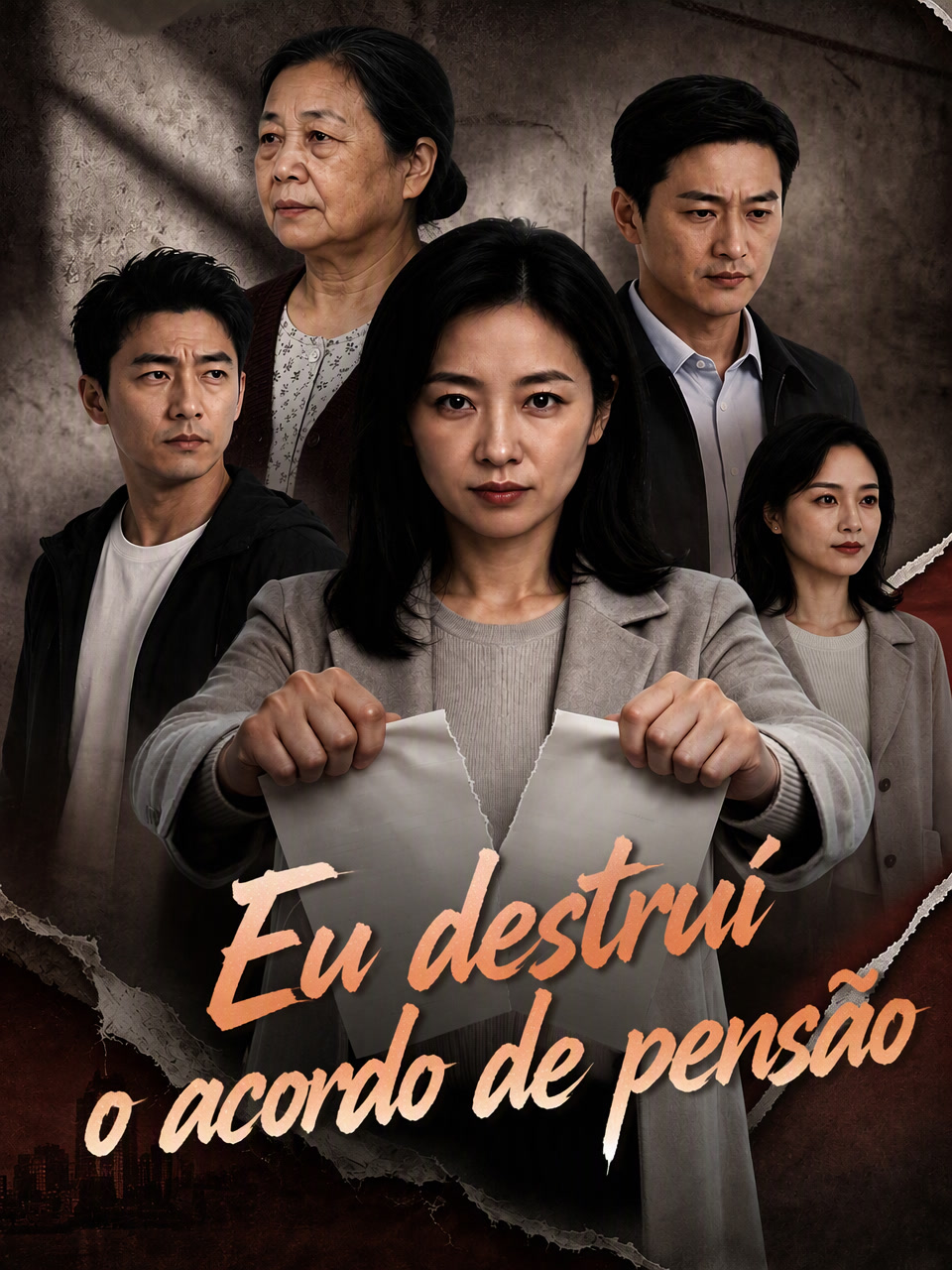 Capa de Eu destruí o acordo de pensão