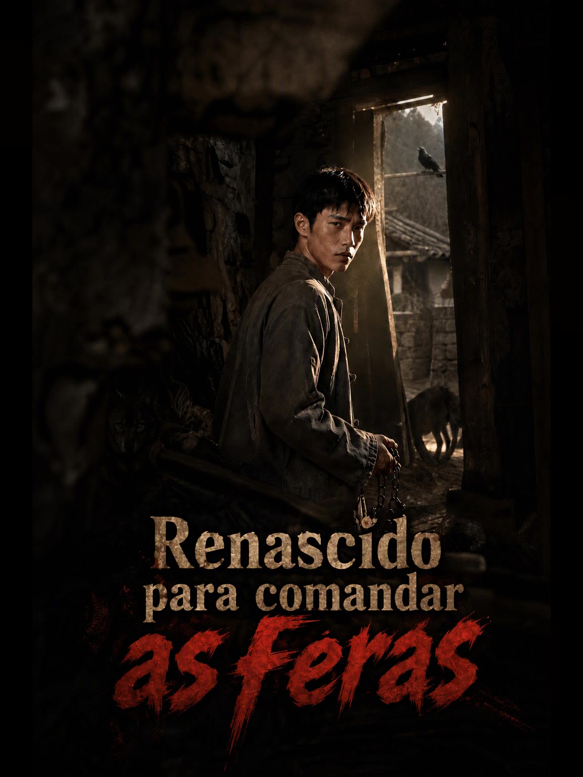 Capa de Renascido para comandar as feras