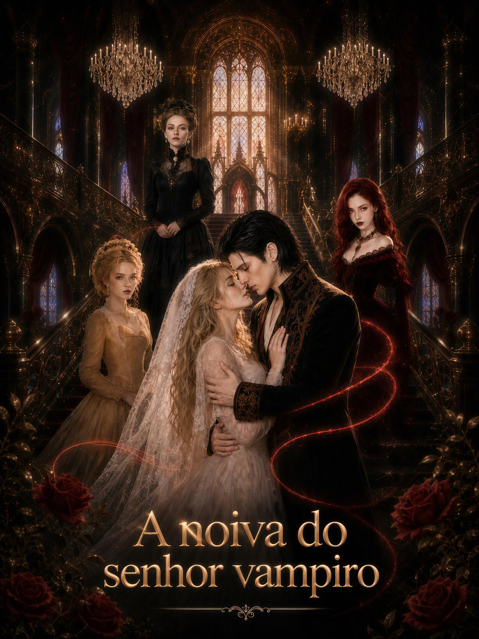 Capa de A noiva do senhor vampiro