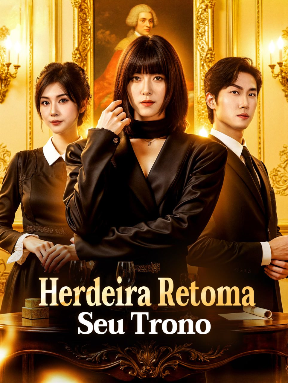 Capa de A Herdeira Retoma seu Trono