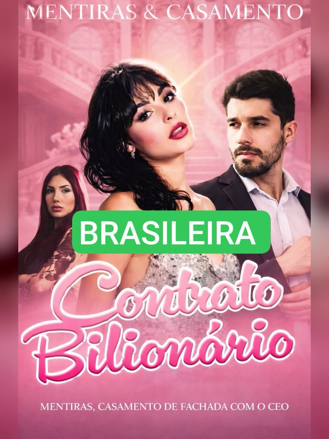 Capa de Contrato Bilionário - Mentiras, Casamento de Fachada com o Ceo