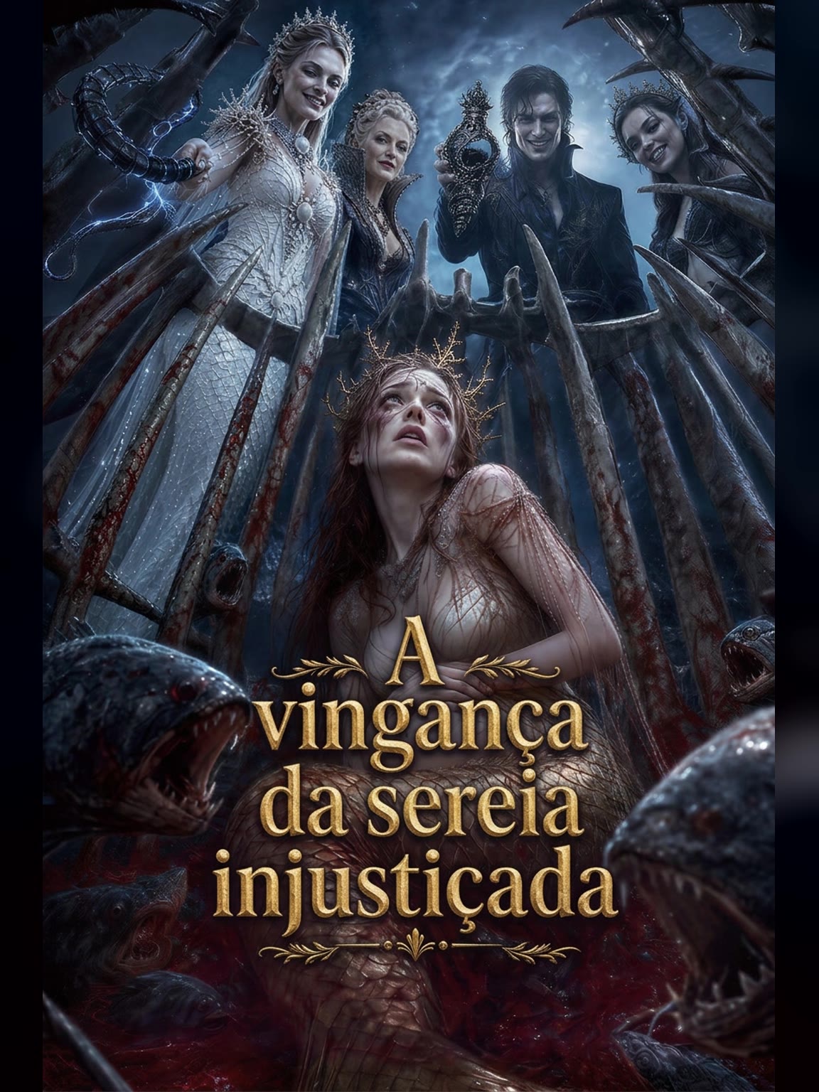 Capa de A vingança da sereia injustiçada
