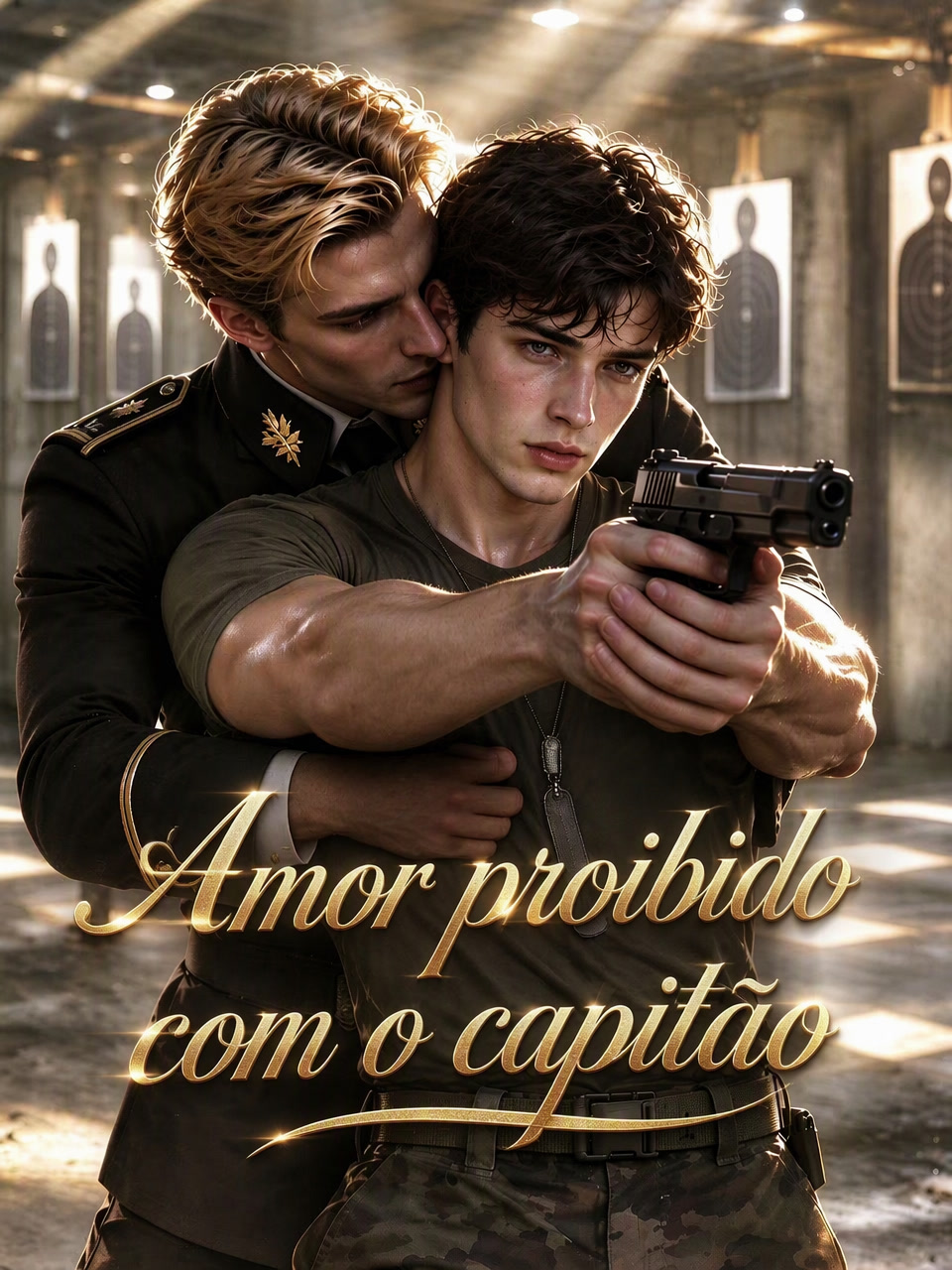 Capa de Amor proibido com o capitão