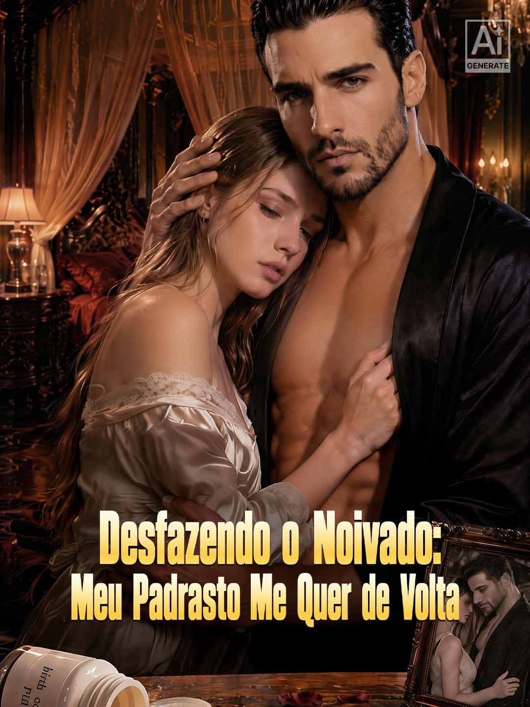 Capa de Desfazendo o Noivado - Meu Padrasto Me Quer de Volta