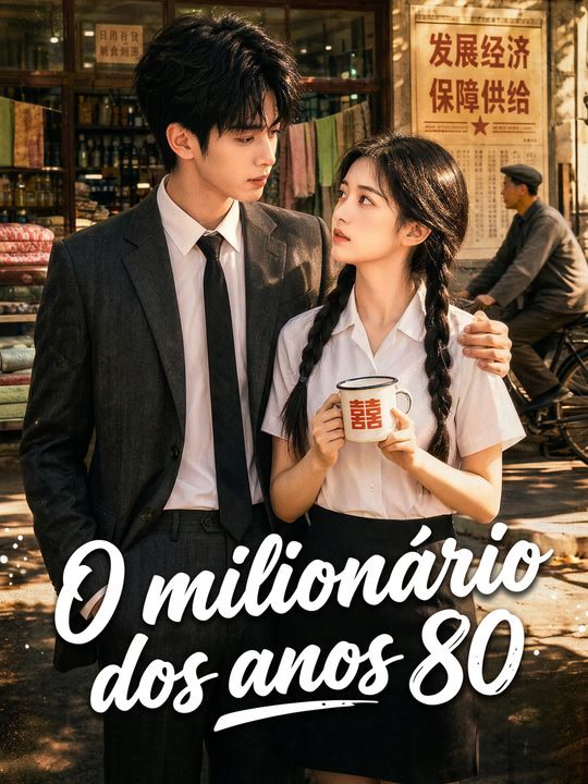 Capa de O milionário dos anos 80