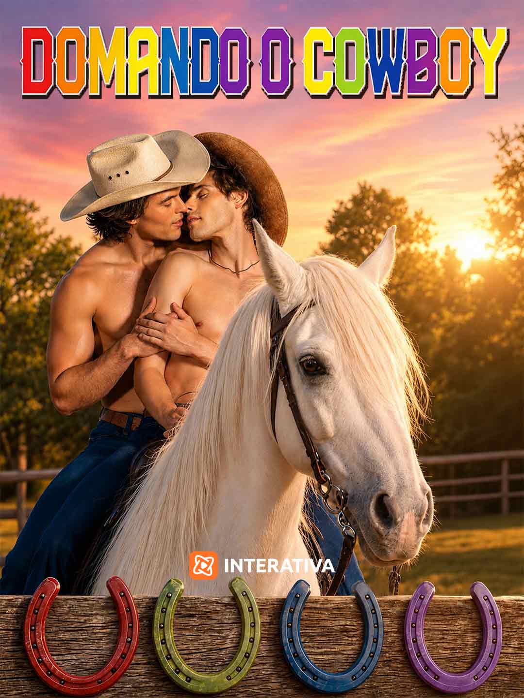 Capa de Domando o Cowboy
