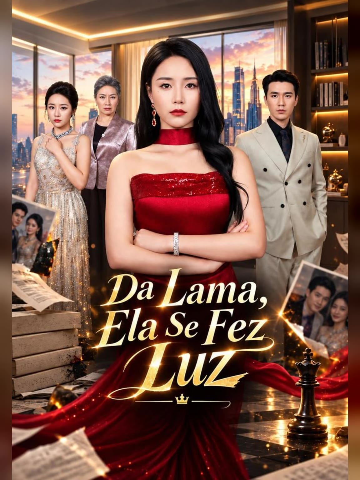 Capa de Da Lama, Ela se Fez Luz