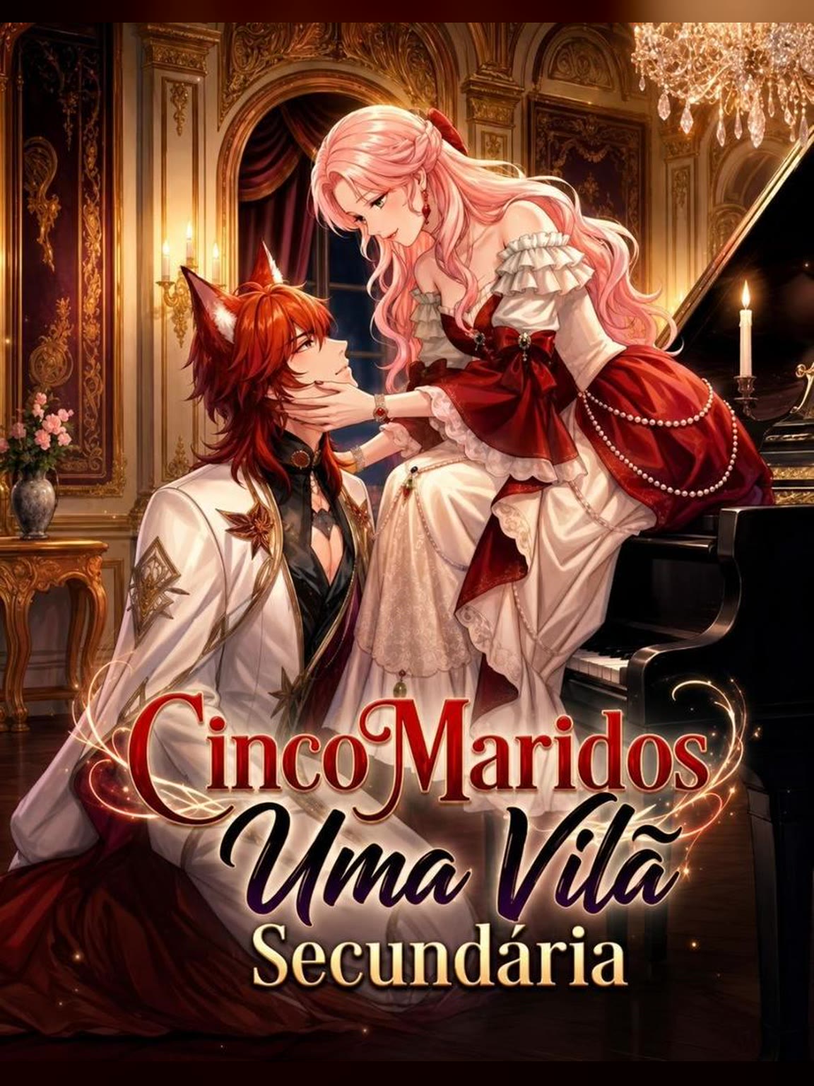 Capa de Cinco Maridos Uma vilã Secundária