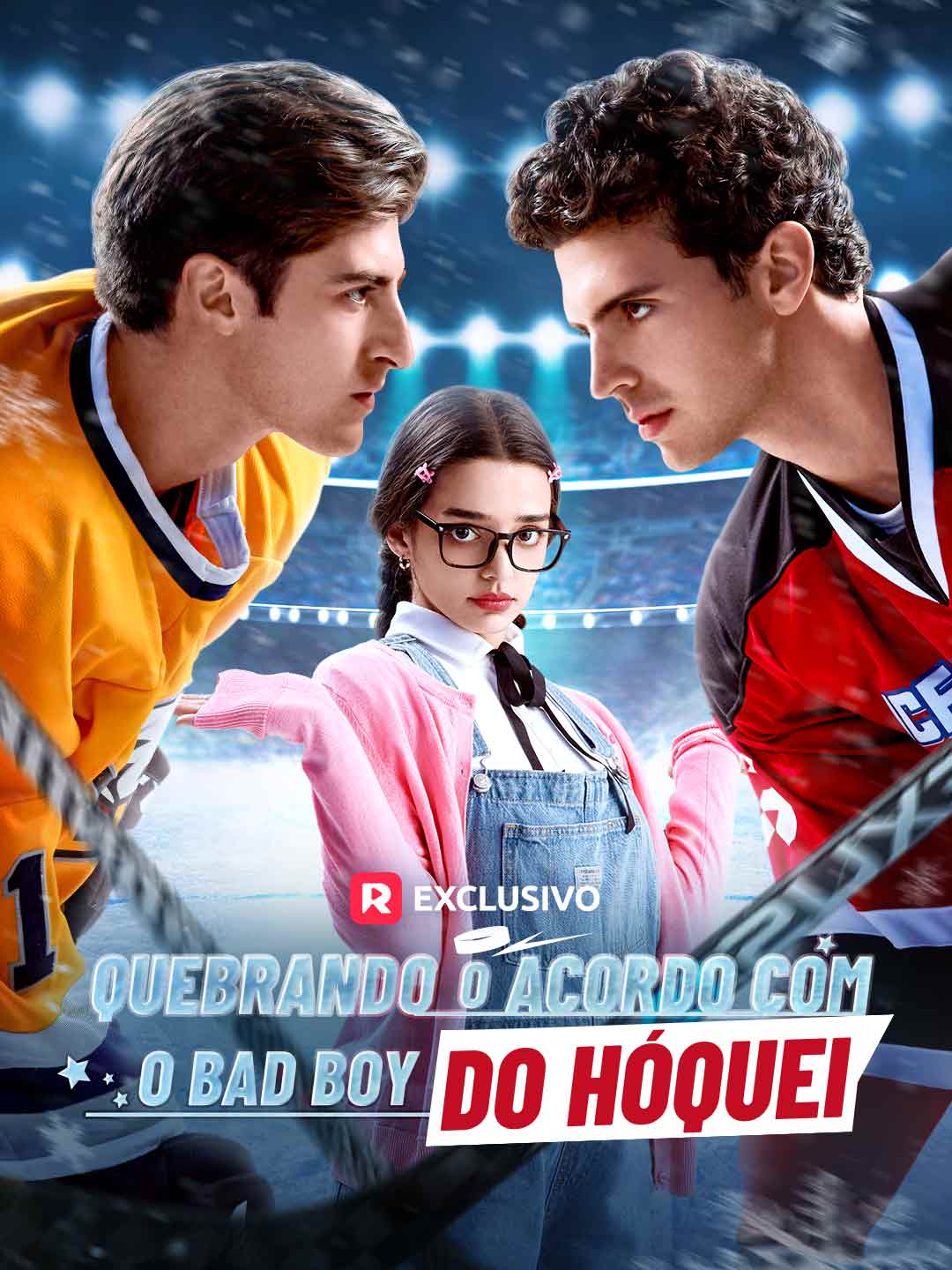 Capa de Quebrando o acordo com o Bad Boy do Hóquei
