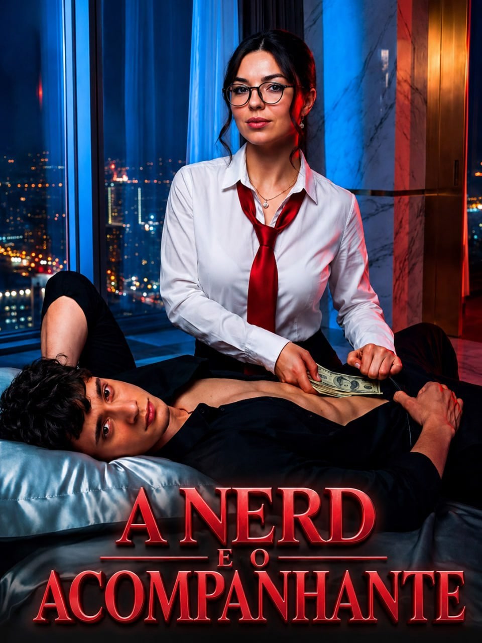 Capa de A Nerd e o Acompanhante