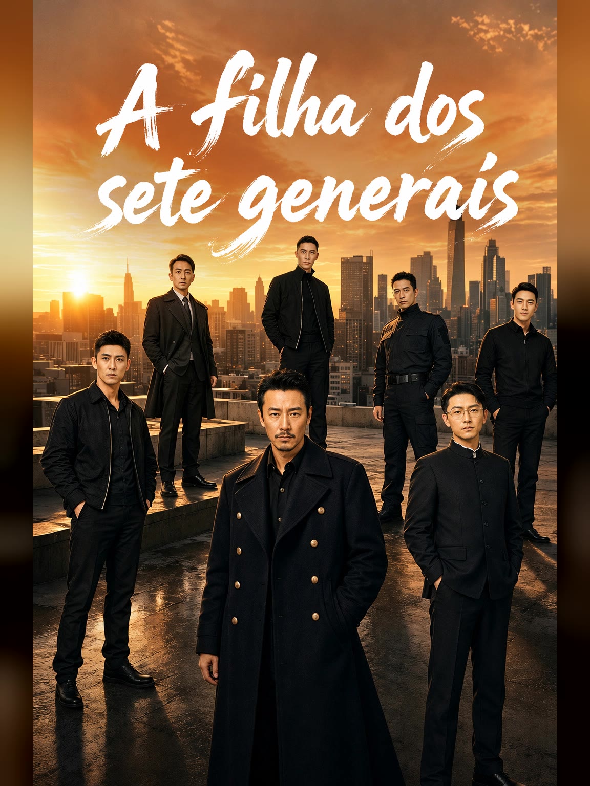 Capa de A filha dos sete generais