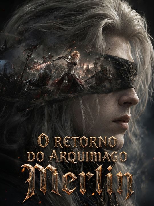 Capa de O retorno do arquimago Merlin