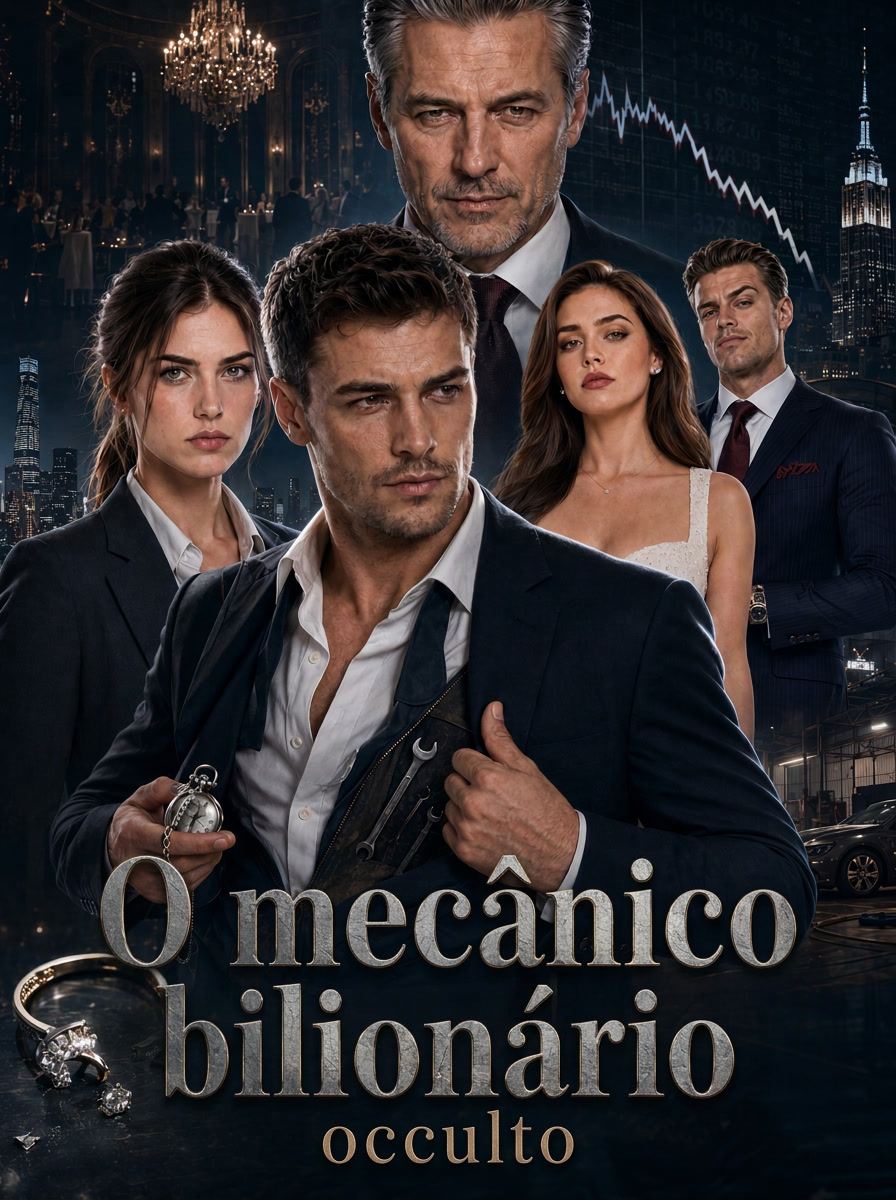 Capa de O mecânico bilionário oculto