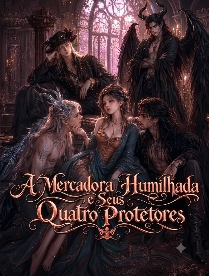 Capa de A Mercadora Humilhada e Seus Quatro Protetores