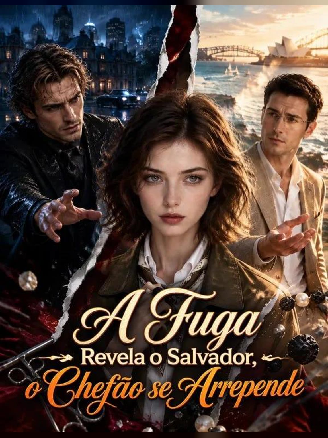 Capa de A Fuga Revela o Salvador, o Chefão se Arrepende