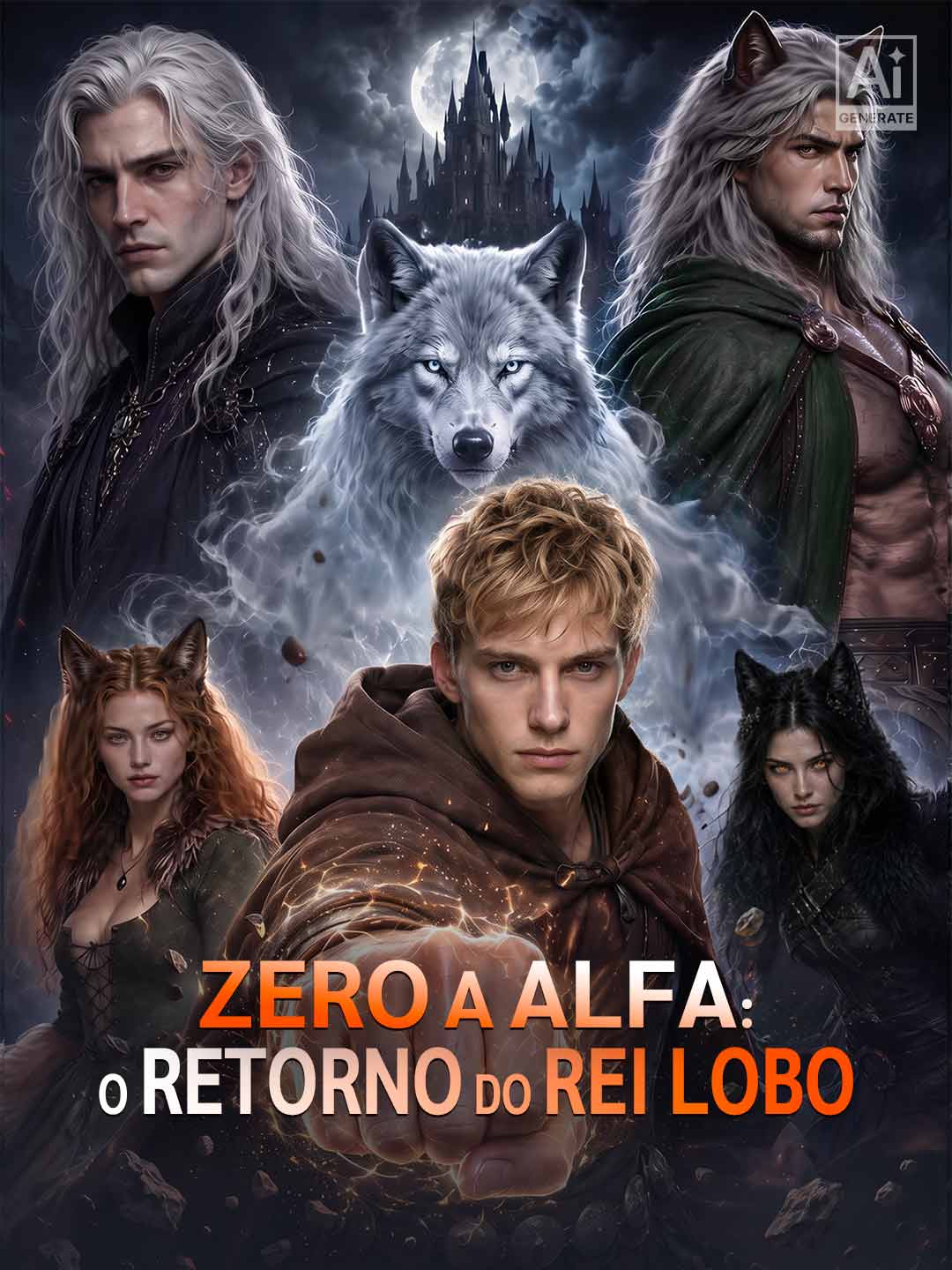 Capa de Zero a Alfa O Retorno do Rei Lobo