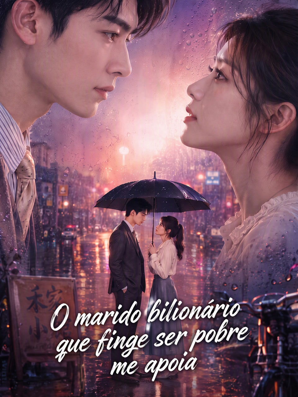 Capa de O marido bilionário que finge ser pobre me apoia
