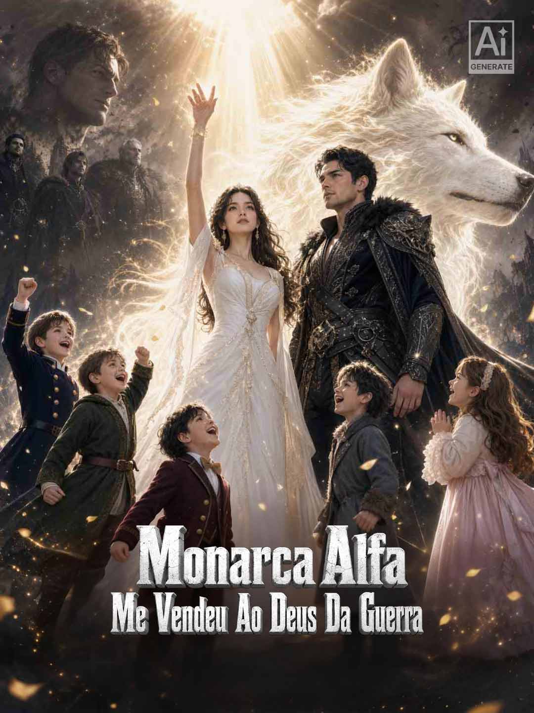 Capa de Monarca Alfa Me Vendeu Ao Deus Da Guerra