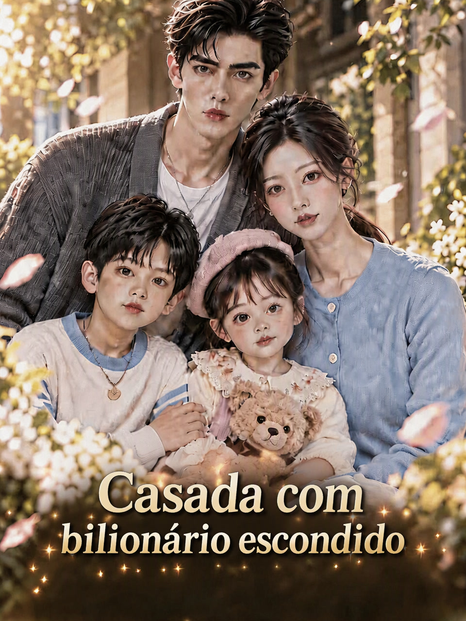 Capa de Casada com bilionário escondido