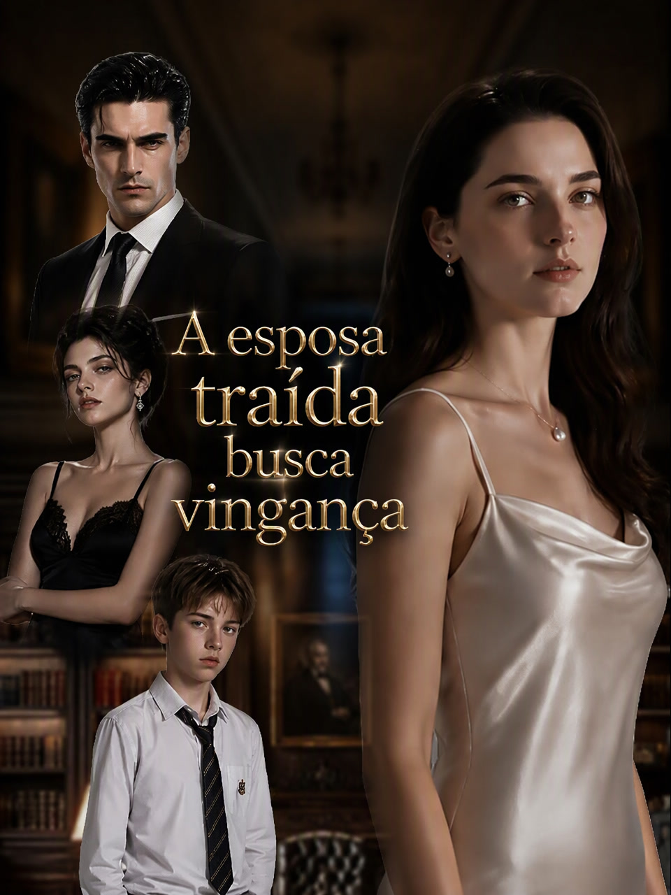 Capa de A esposa traída busca vingança