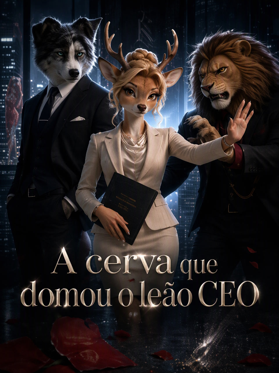 Capa de A cerva que domou o leão CEO