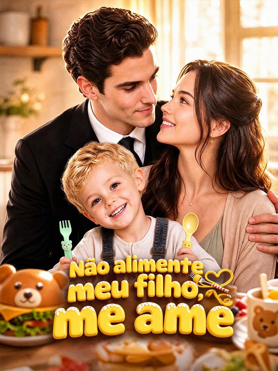 Capa de Não alimente meu filho, me ame