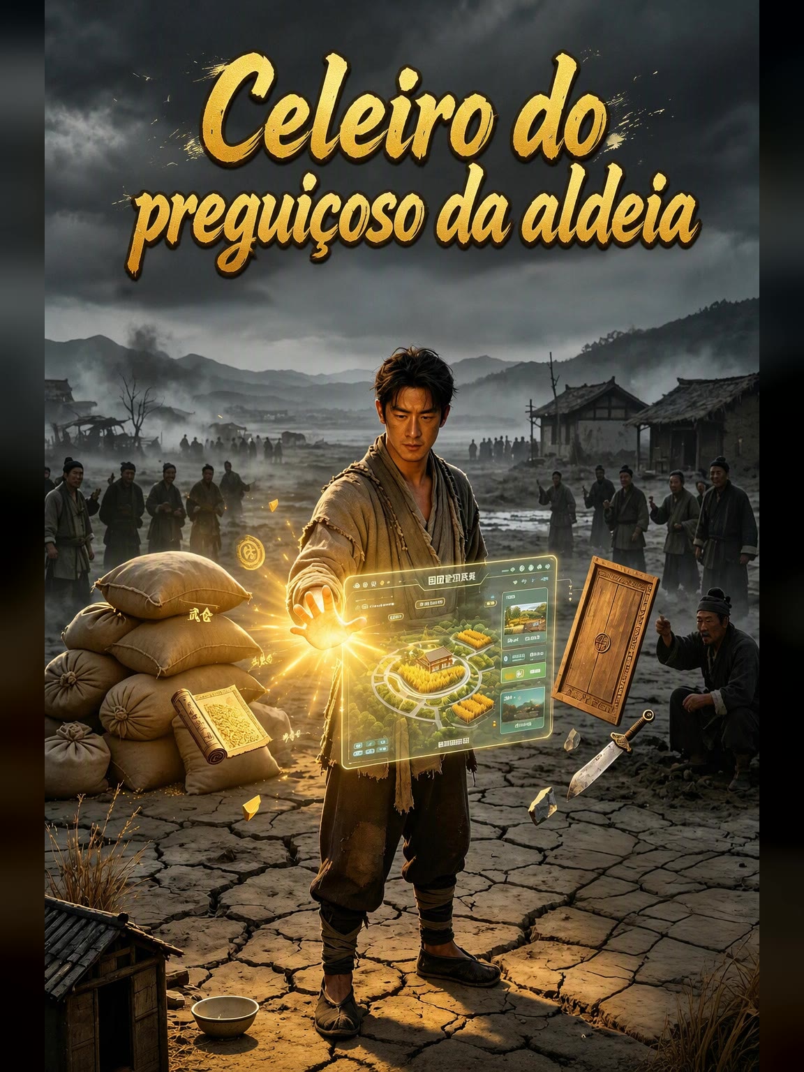 Capa de Celeiro do preguiçoso da aldeia