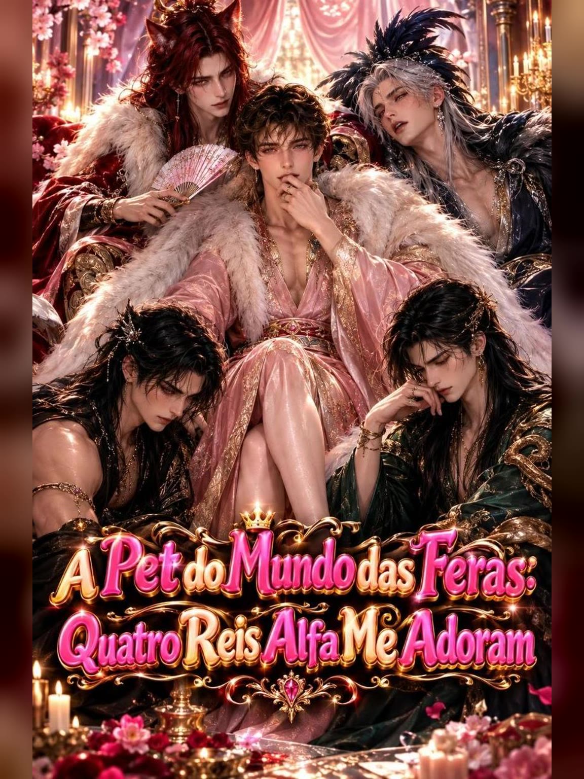 Capa de A Pet do Mundo das Feras - Quatro Reis Alfa Me Adoram