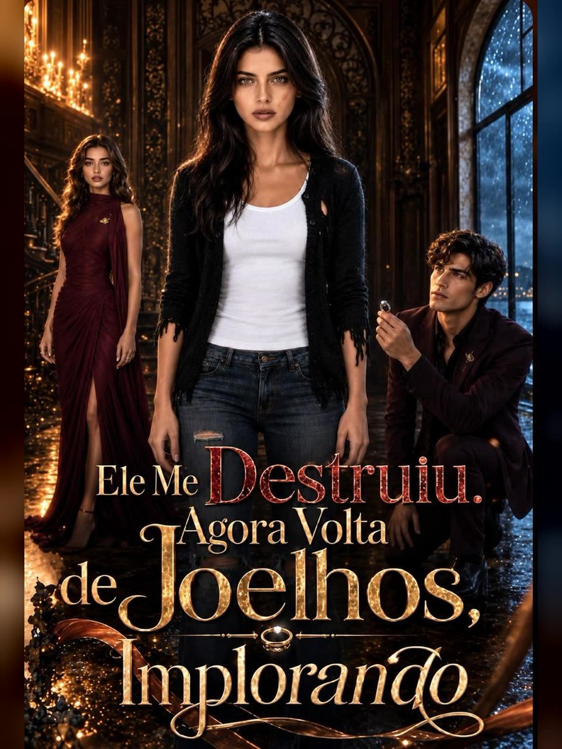 Capa de Ele Me Destruiu, Agora Volta de Joelhos Implorando