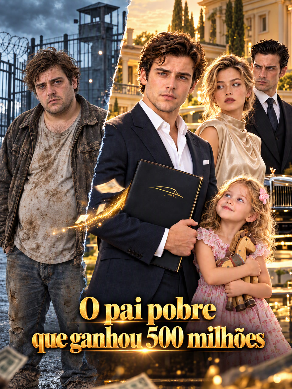 Capa de O pai pobre que ganhou 500 milhões