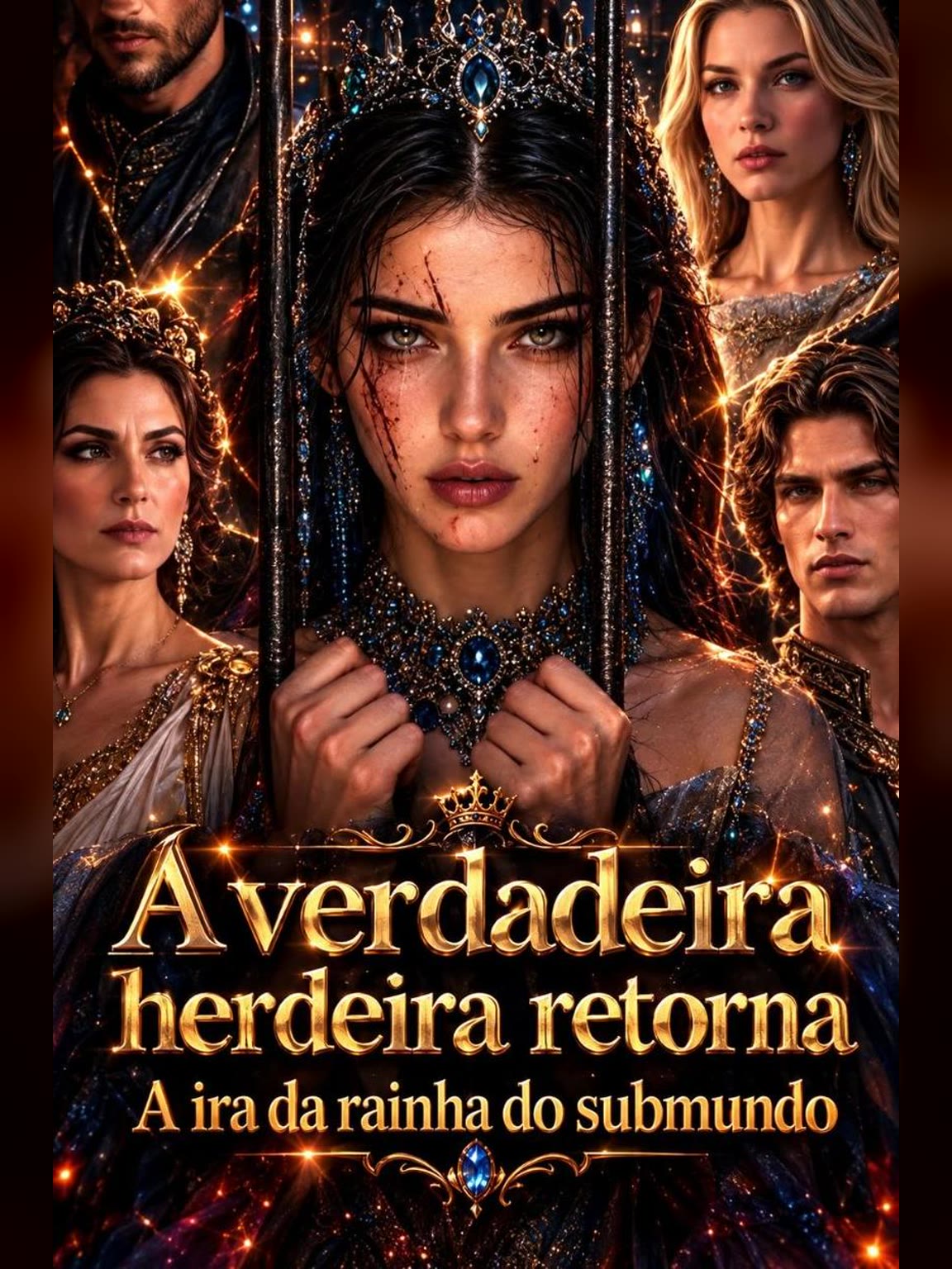 Capa de Averdadeira Herdeira Retorna a Ira da Rainha do Submundo