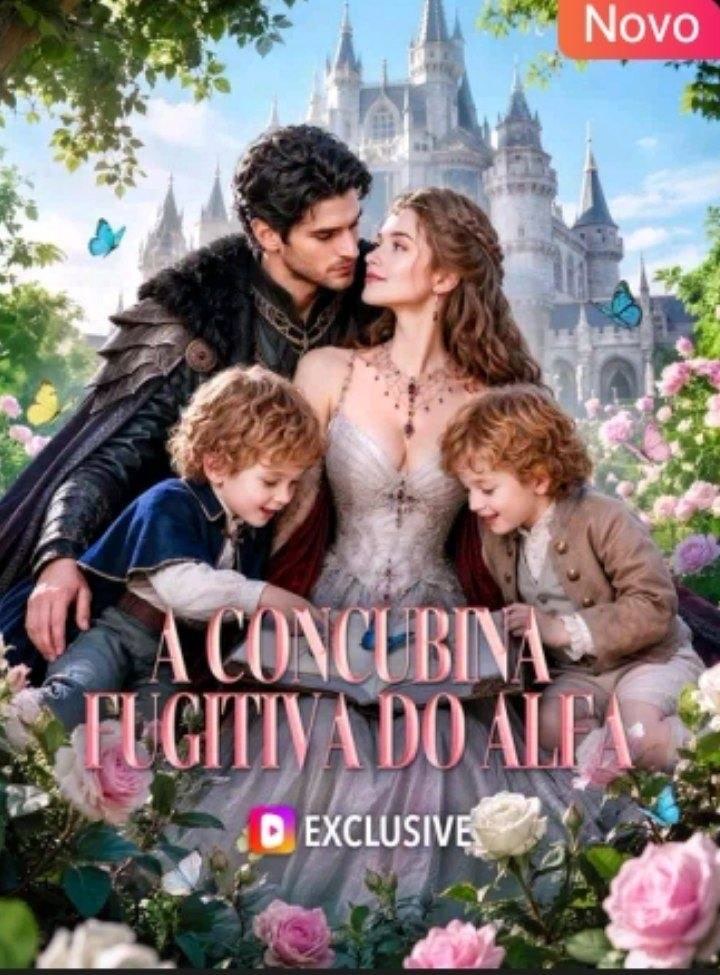 Capa de A Concubina Fugitiva do Alfa