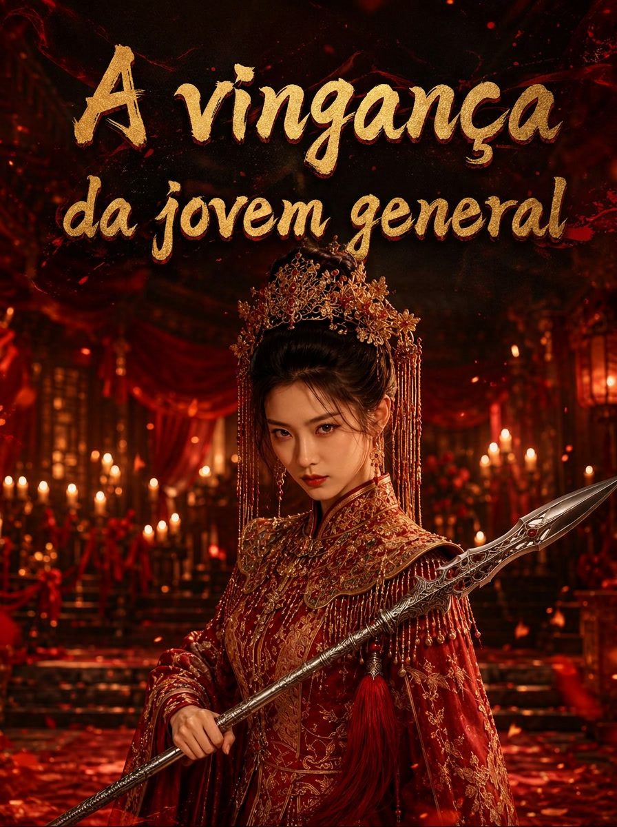 Capa de A vingança da jovem general