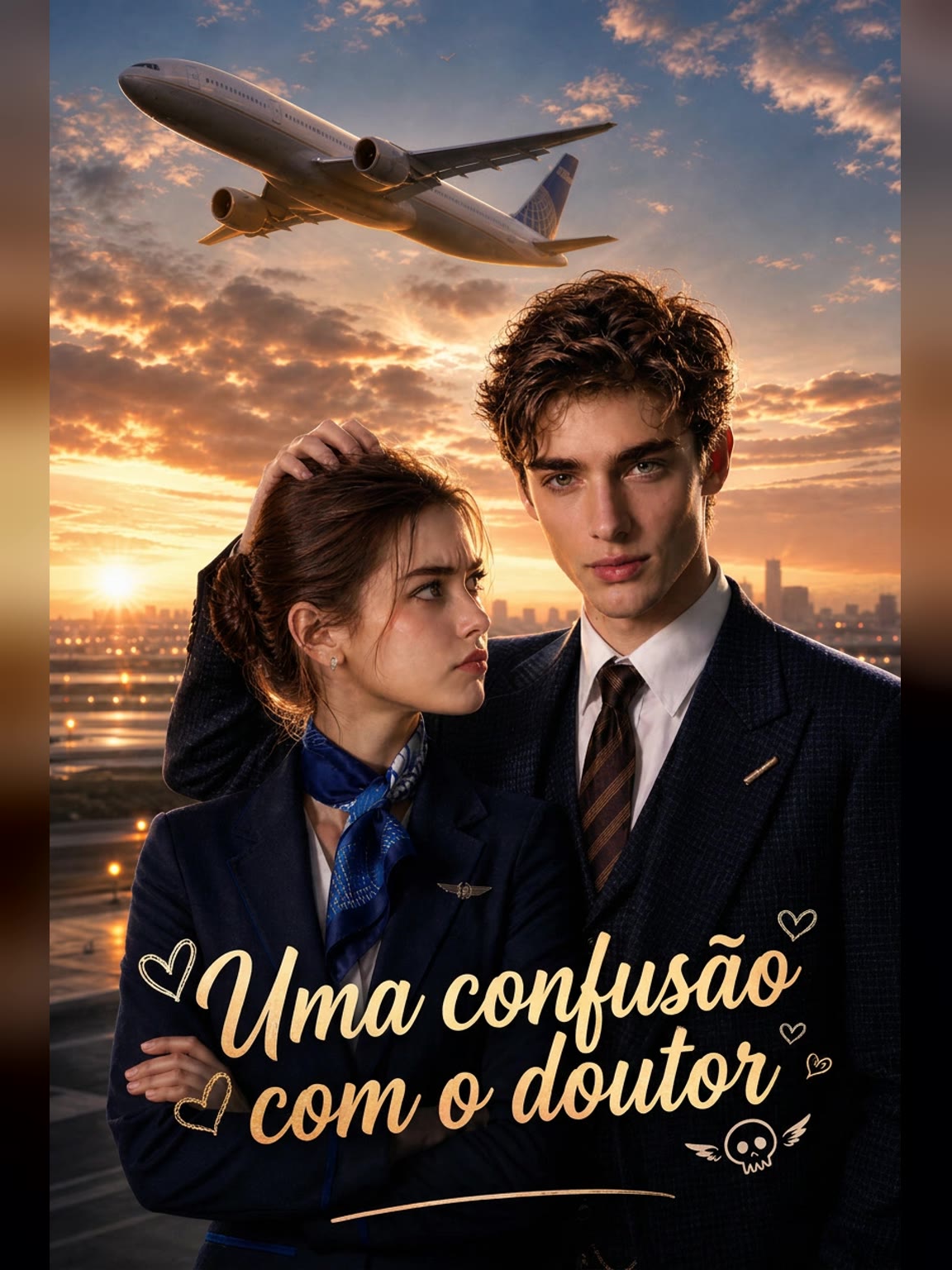 Capa de Uma confusão com o doutor