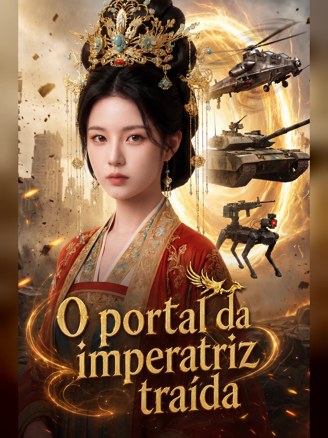 Capa de O portal da imperatriz traída