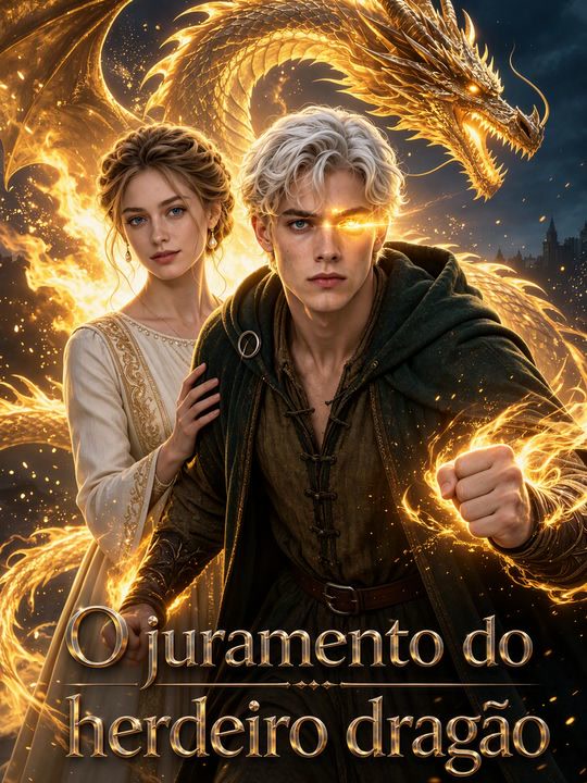Capa de O juramento do herdeiro dragão