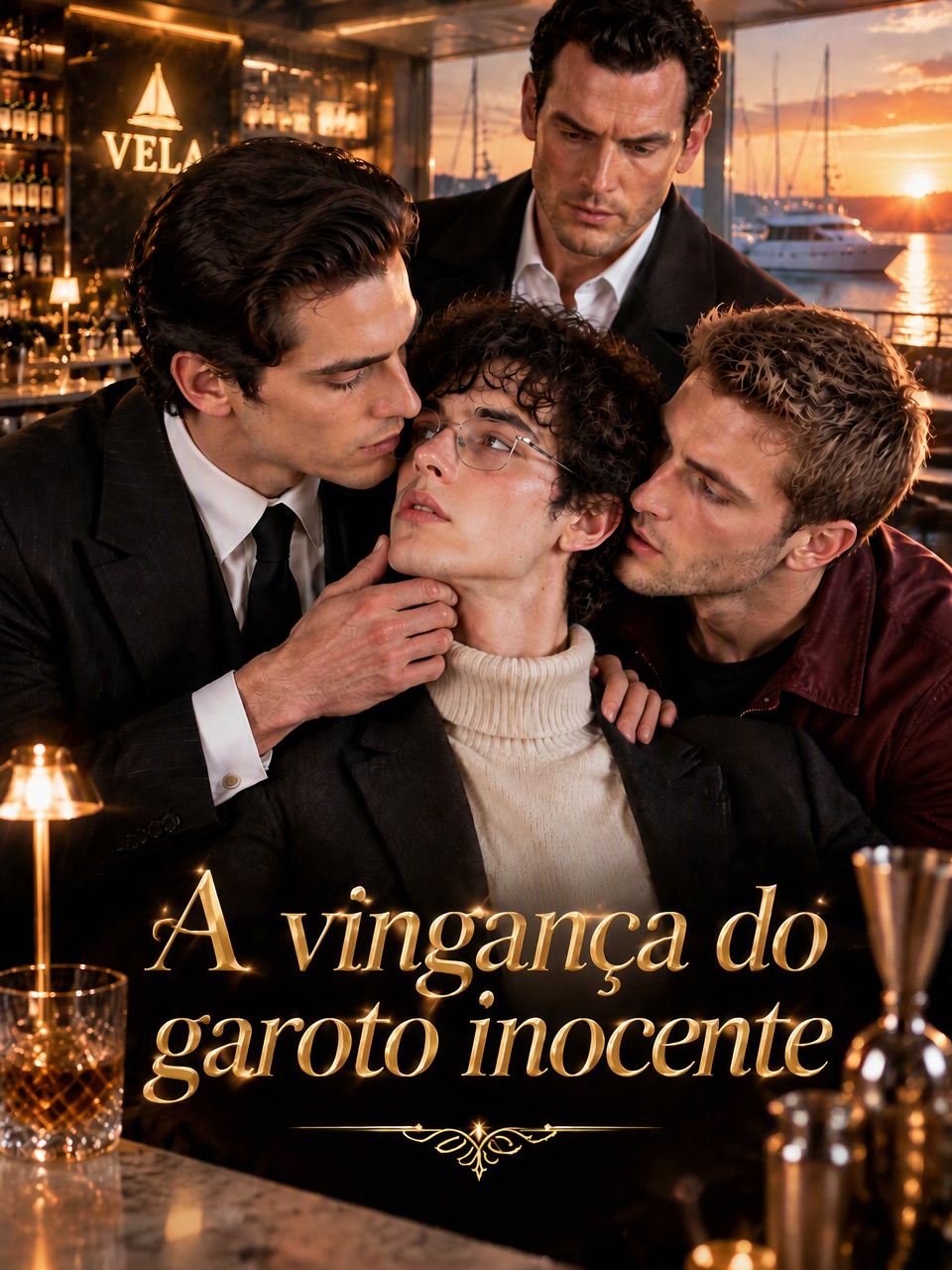 Capa de A vingança do garoto inocente