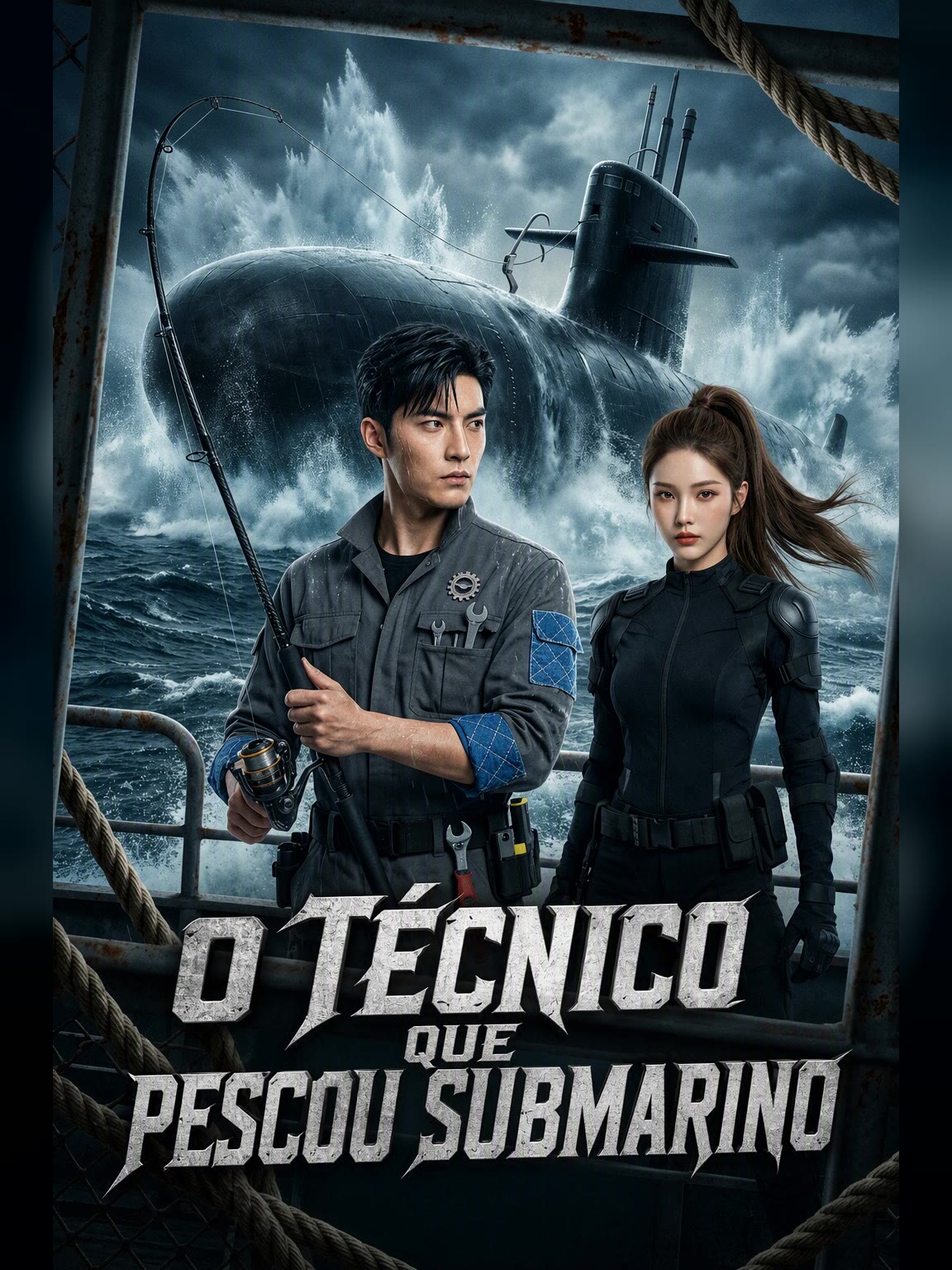 Capa de O técnico que pescou submarino