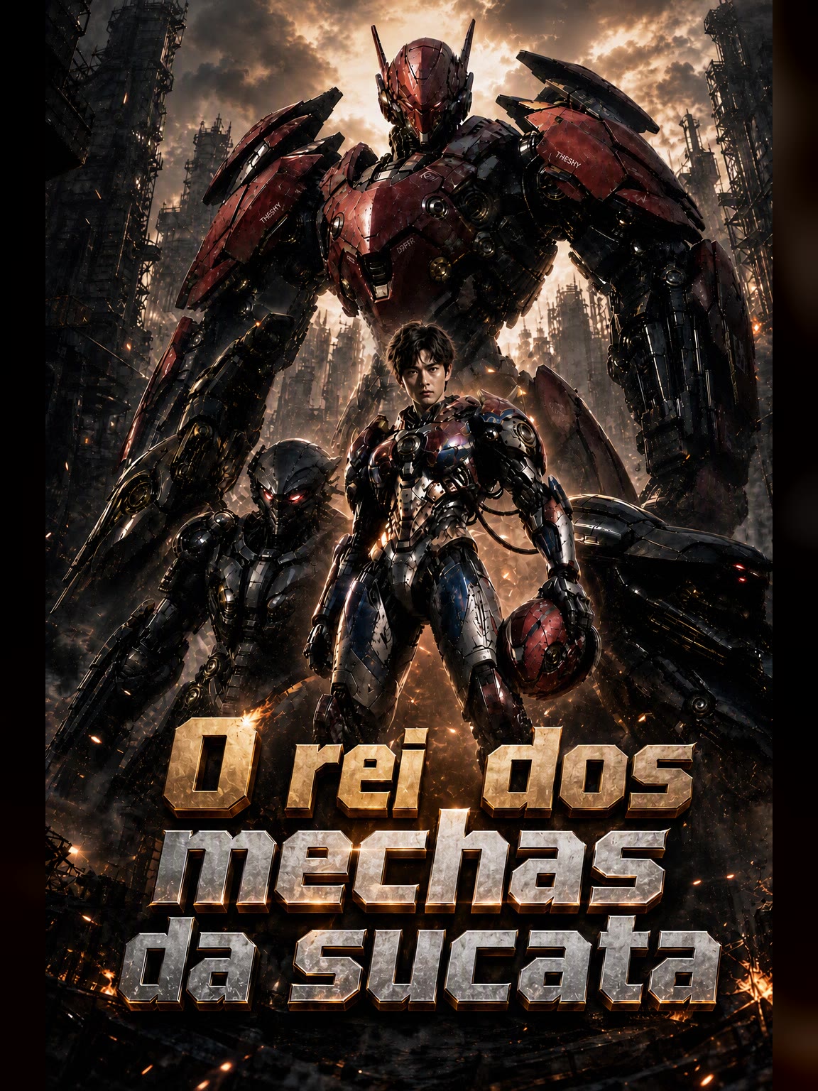 Capa de O rei dos mechas da sucata